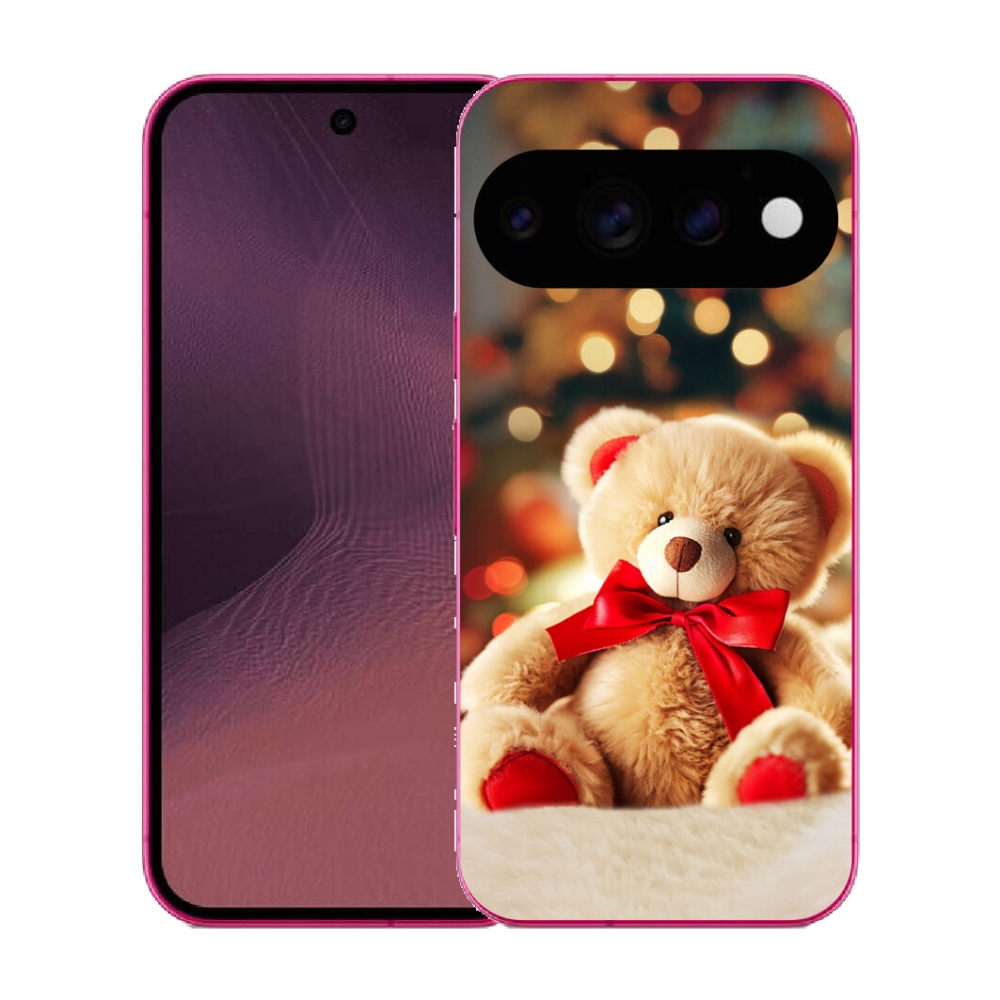 Gélový kryt mmCase na Google Pixel 11 - plyšový medvedík
