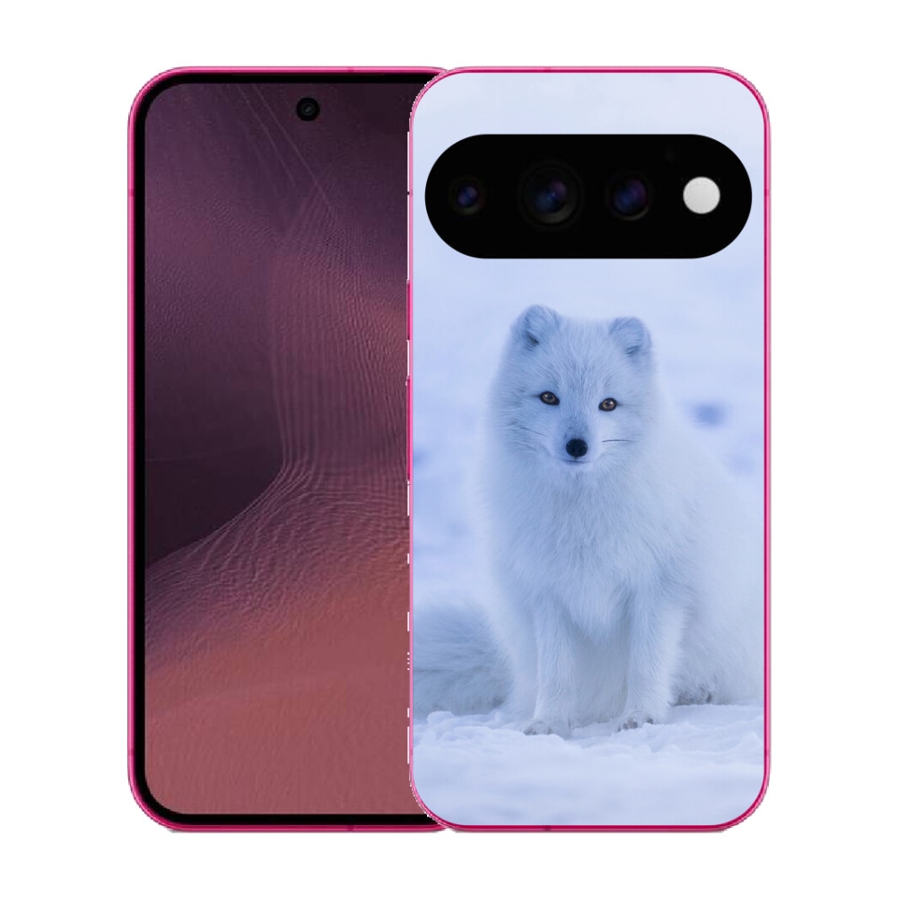 Gélový kryt mmCase na Google Pixel 11 - polárna líška