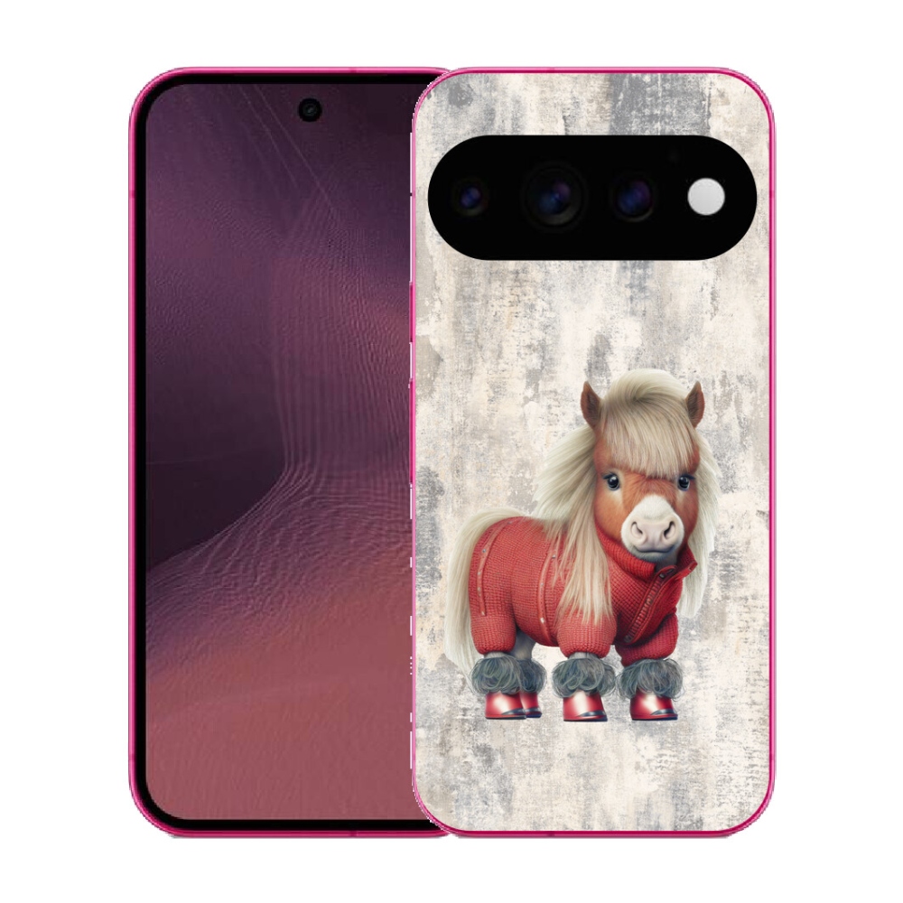 Gélový kryt mmCase na Google Pixel 11 - poník vo svetri