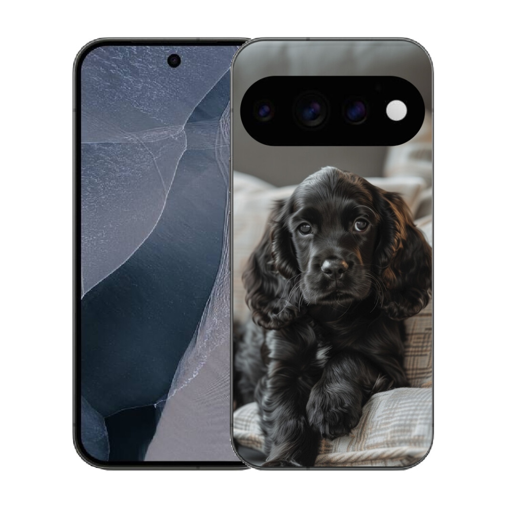 Gélový kryt mmCase na Google Pixel 11 Pro - anglický kokeršpaniel