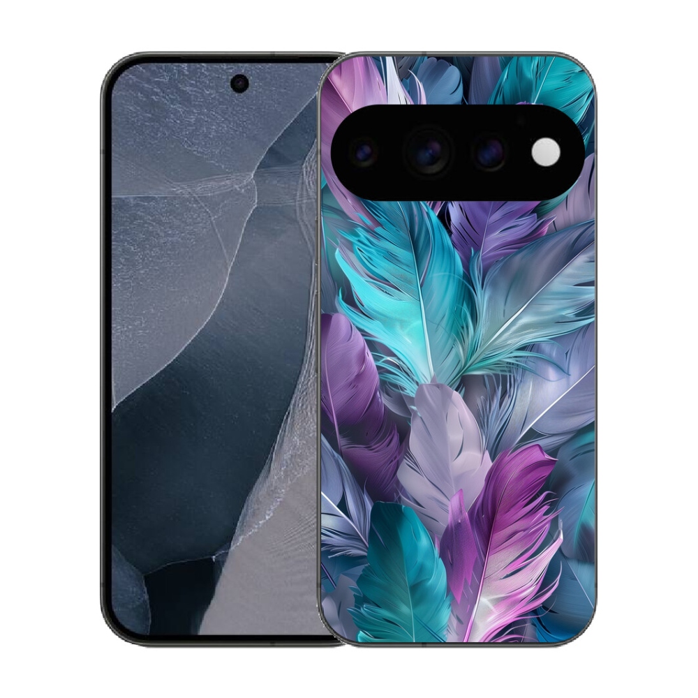 Gélový kryt mmCase na Google Pixel 11 Pro - farebné perie 2