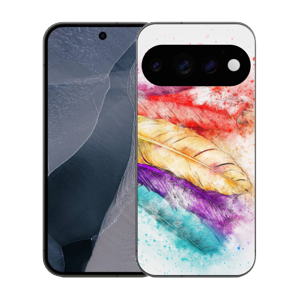 Gélový kryt mmCase na Google Pixel 11 Pro - farebné perie
