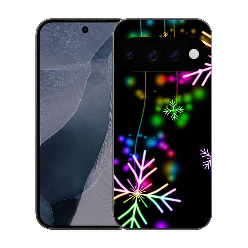 Gélový kryt mmCase na Google Pixel 11 Pro - farebné vločky