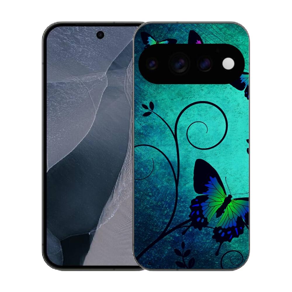 Gélový kryt mmCase na Google Pixel 11 Pro - farební motýle