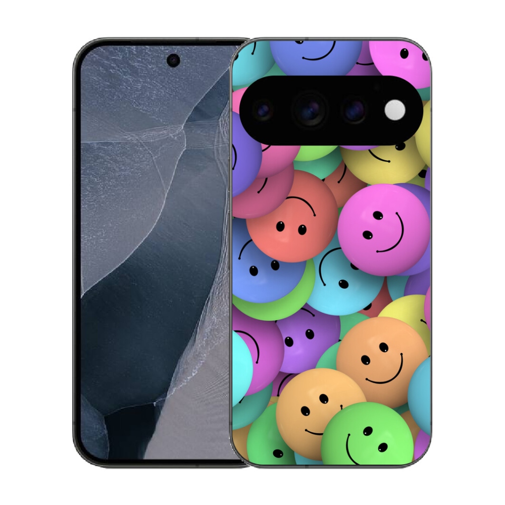 Gélový kryt mmCase na Google Pixel 11 Pro - farební smajlíci