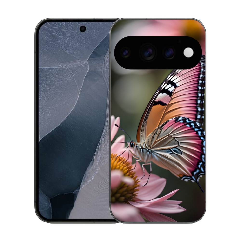 Gélový kryt mmCase na Google Pixel 11 Pro - farebný motýľ