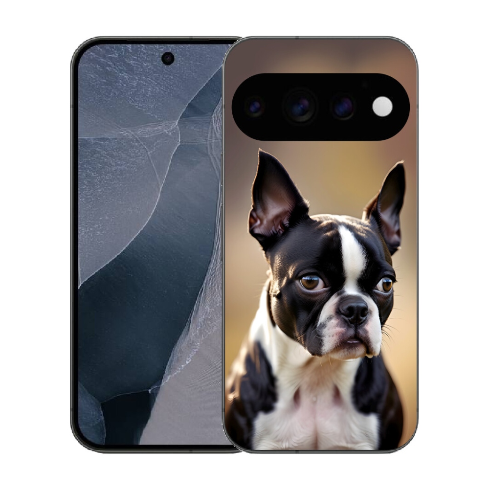 Gélový kryt mmCase na Google Pixel 11 Pro - bostonský teriér