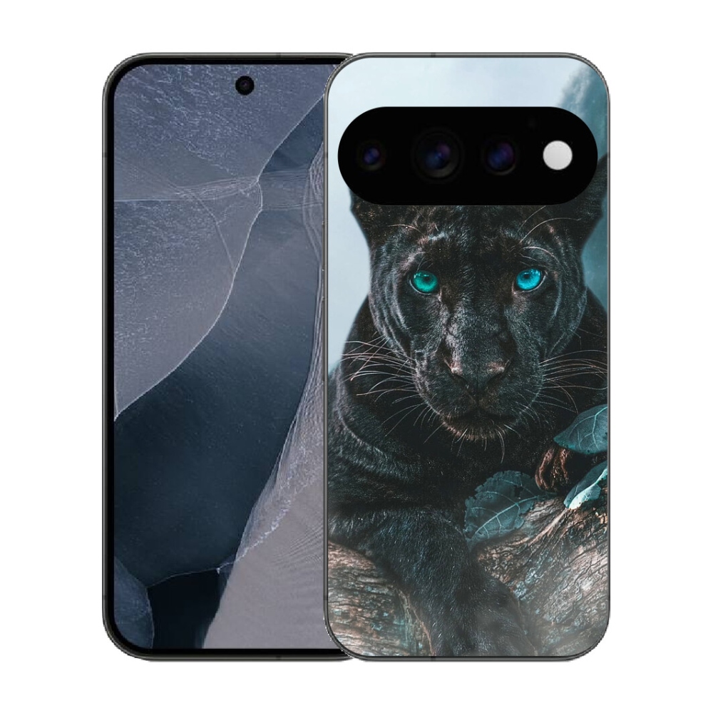 Gélový kryt mmCase na Google Pixel 11 Pro - čierny panter