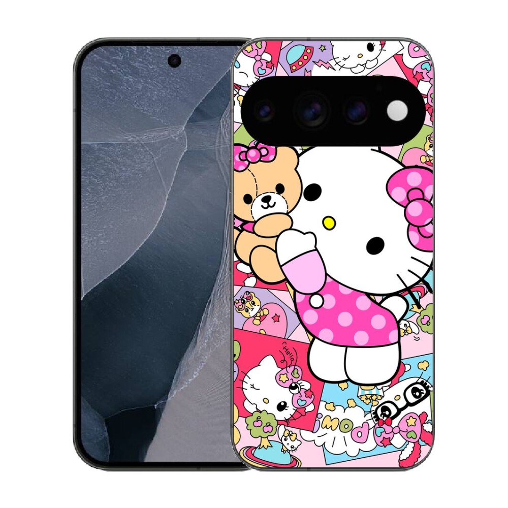 Gélový kryt mmCase na Google Pixel 11 Pro - cute kitty