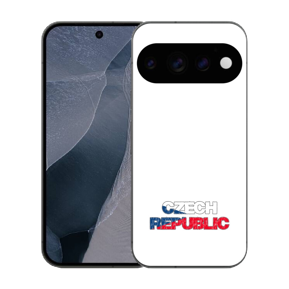 Gélový kryt mmCase na Google Pixel 11 Pro - Slovak Republic biele pozadie