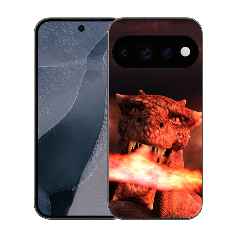 Gélový kryt mmCase na Google Pixel 11 Pro - drak