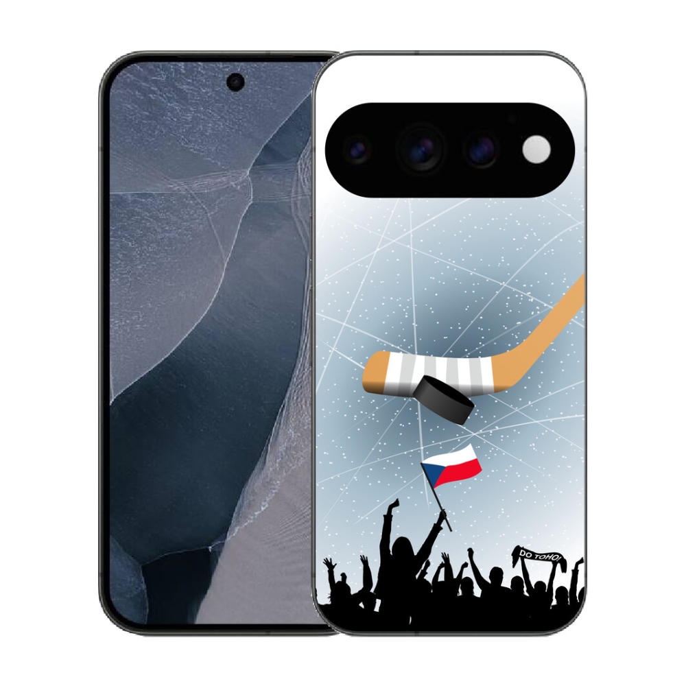 Gélový kryt mmCase na Google Pixel 11 Pro - fanúšikovia hokeja
