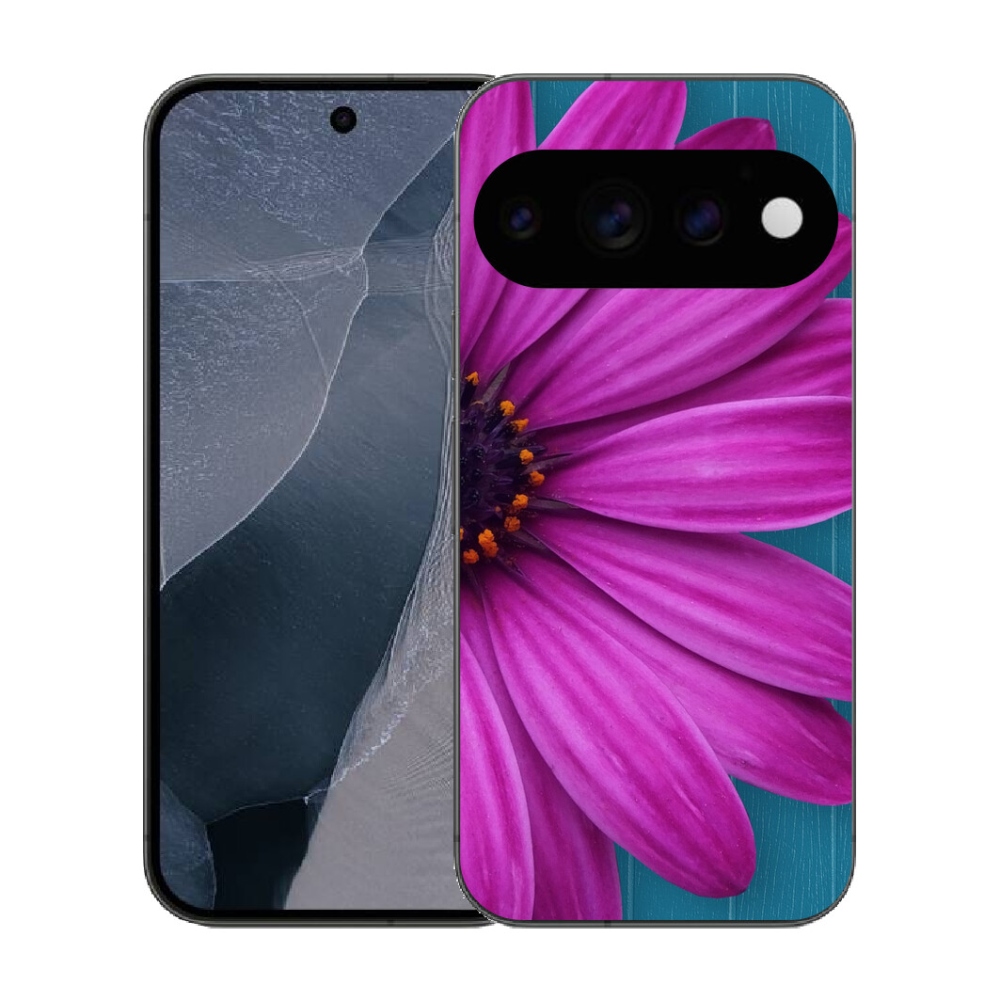 Gélový kryt mmCase na Google Pixel 11 Pro - fialová margaréta
