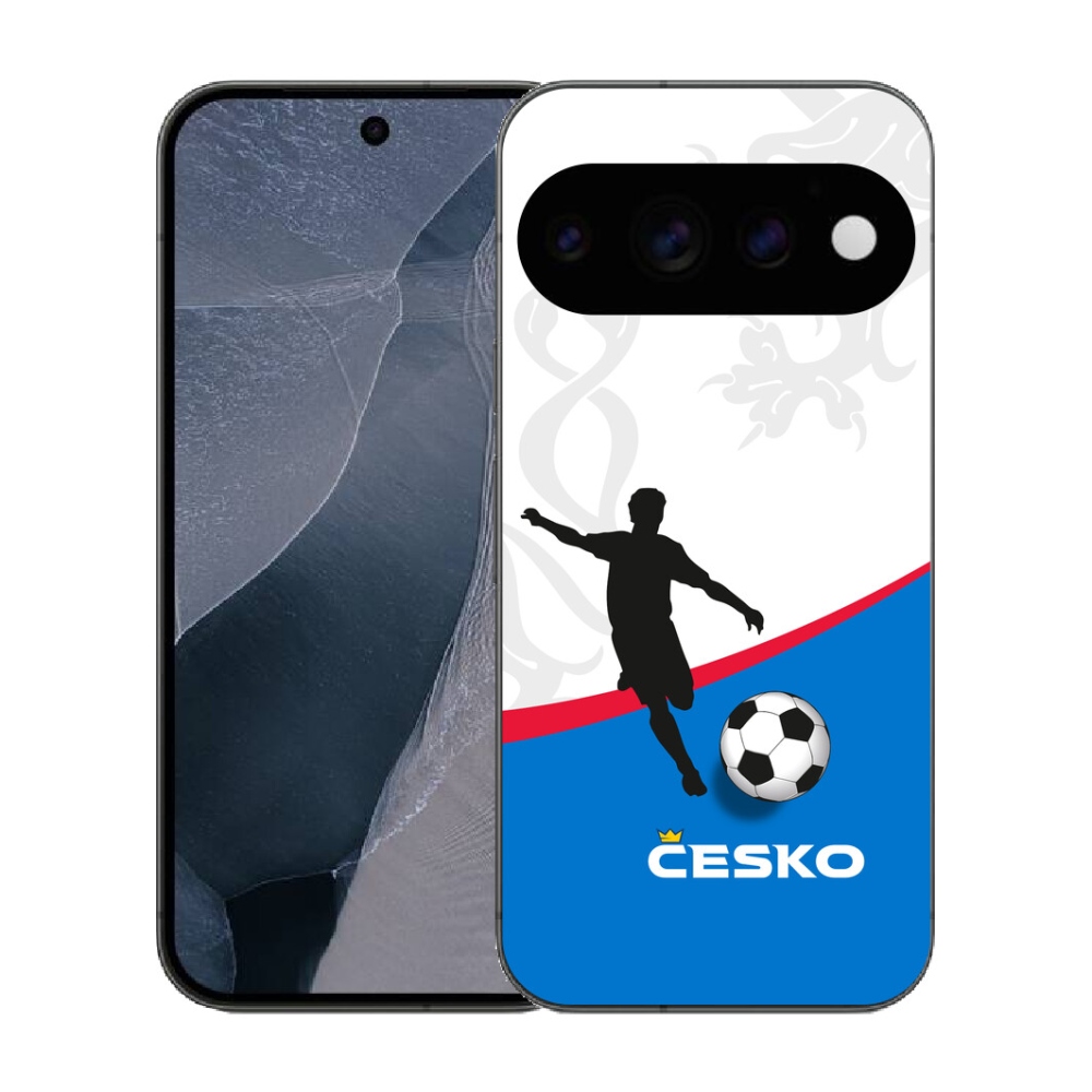 Gélový kryt mmCase na Google Pixel 11 Pro - futbal Česko 1