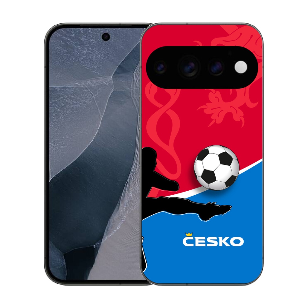Gélový kryt mmCase na Google Pixel 11 Pro - futbal Česko 2