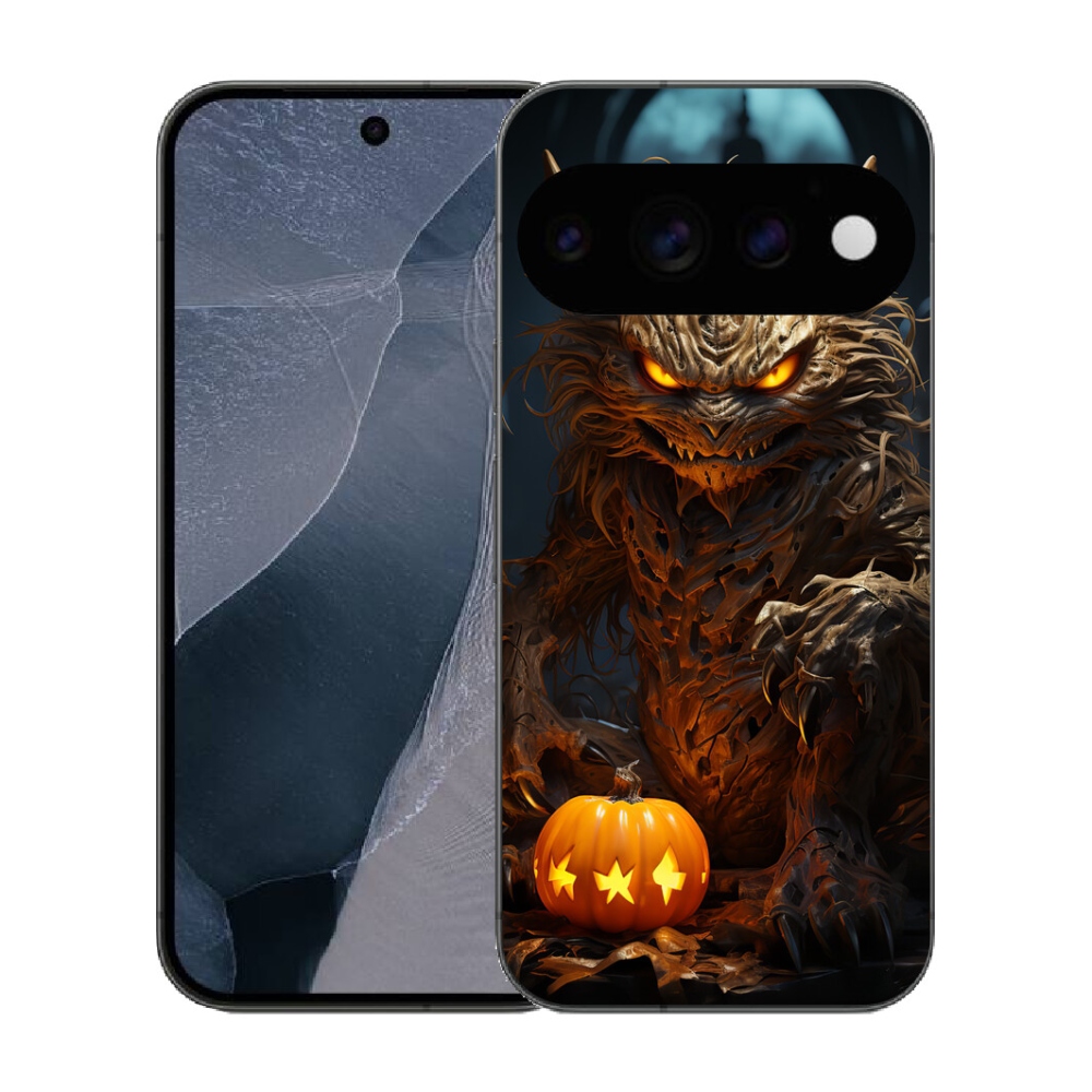 Gélový kryt mmCase na Google Pixel 11 Pro - halloweenska príšera