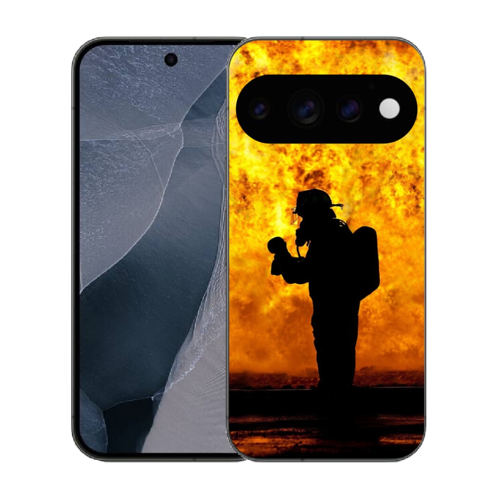 Gélový kryt mmCase na Google Pixel 11 Pro - hasič