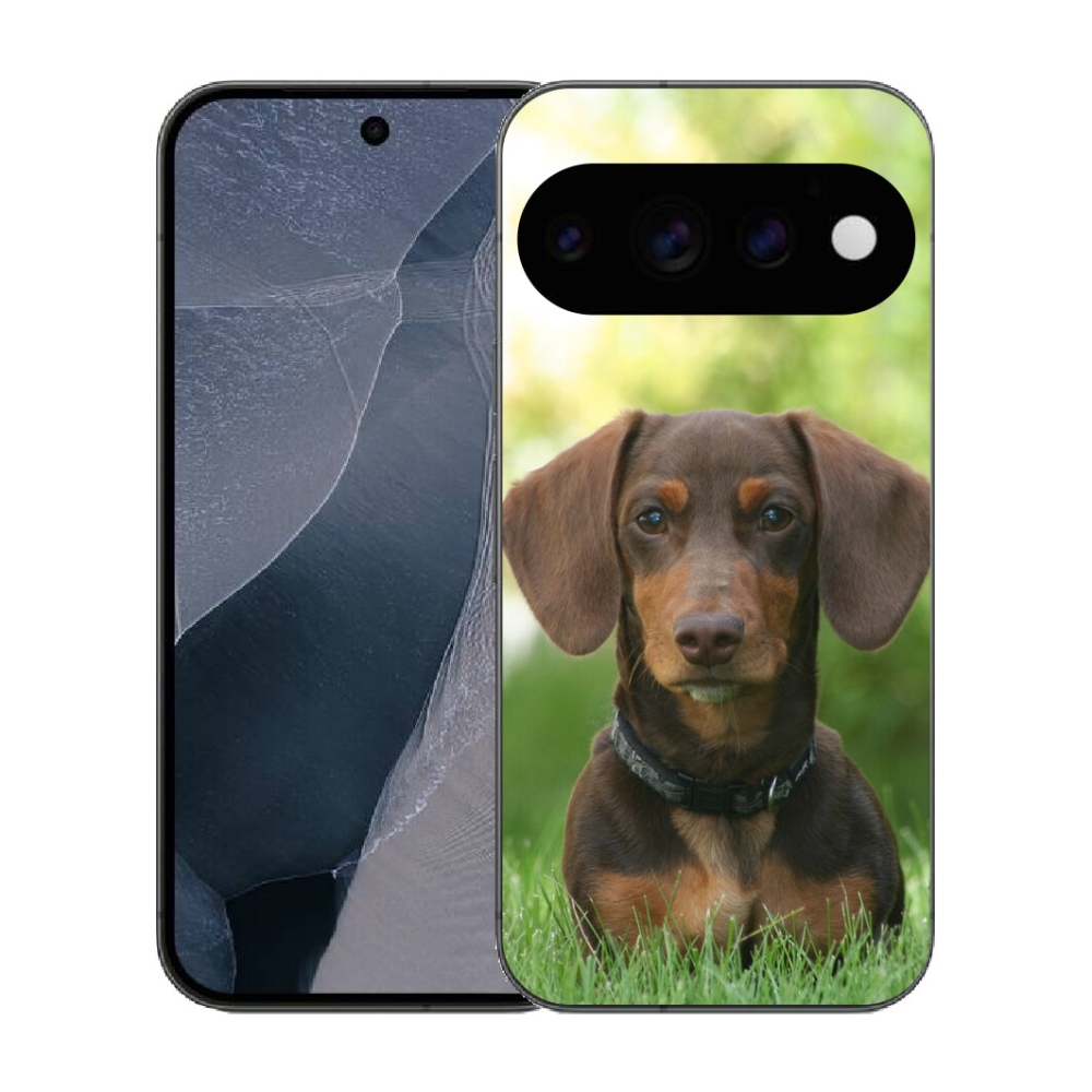 Gélový kryt mmCase na Google Pixel 11 Pro - hnedý jazvečík