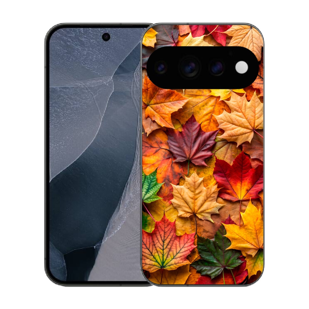 Gélový kryt mmCase na Google Pixel 11 Pro - javorové listy 2