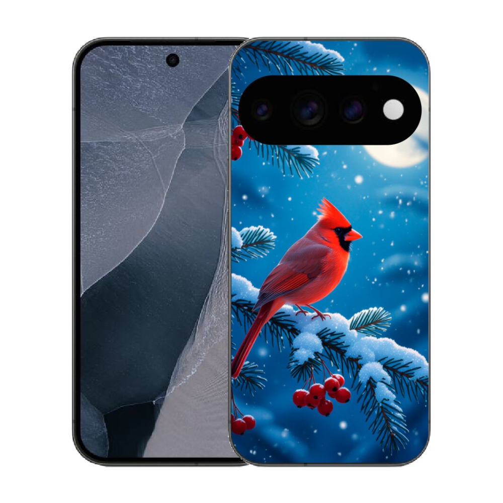 Gélový kryt mmCase na Google Pixel 11 Pro - kardinál červený