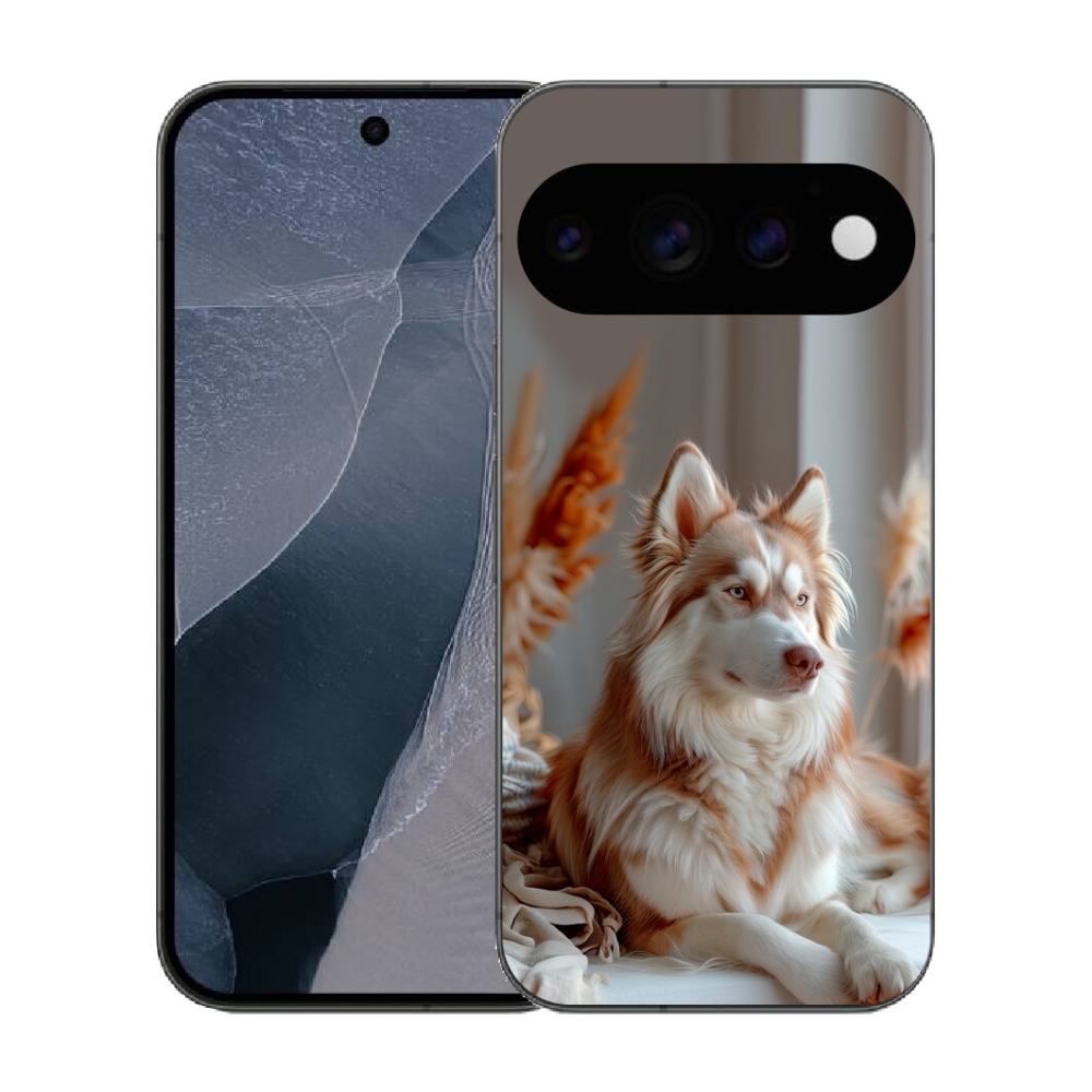 Gélový kryt mmCase na Google Pixel 11 Pro - pokojný sibírsky husky