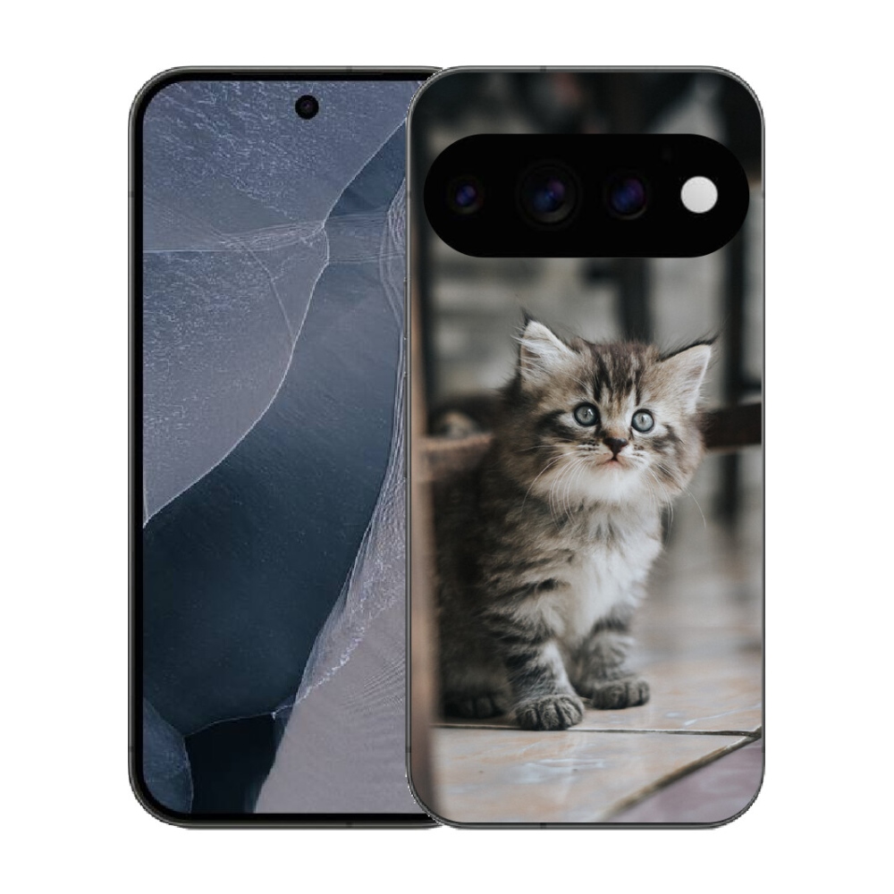 Gélový kryt mmCase na Google Pixel 11 Pro - mačiatko