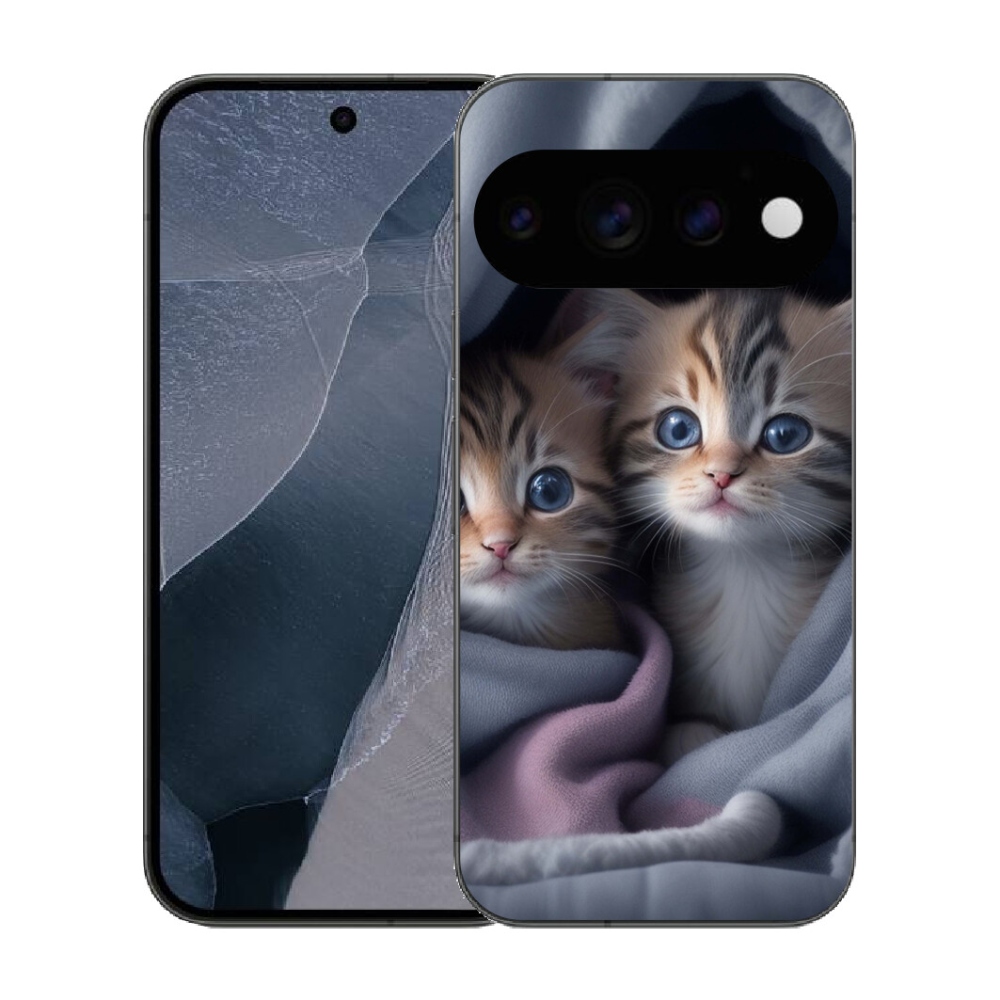 Gélový kryt mmCase na Google Pixel 11 Pro - mačacie duo 2