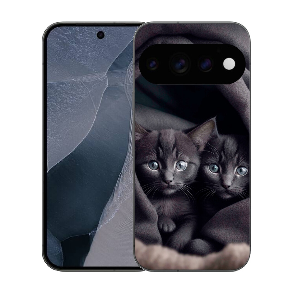 Gélový kryt mmCase na Google Pixel 11 Pro - mačacie duo