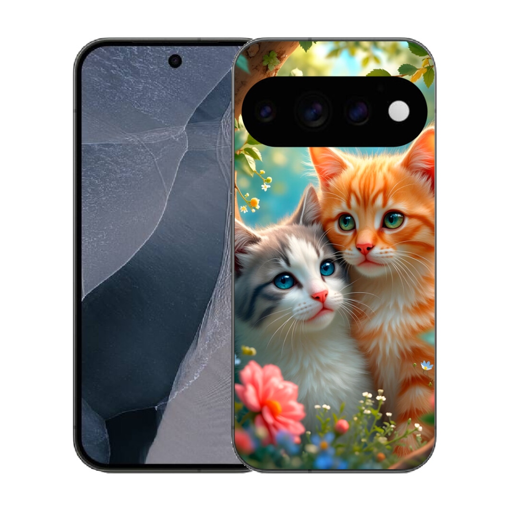 Gélový kryt mmCase na Google Pixel 11 Pro - mačacia láska 2