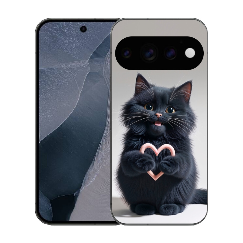 Gélový kryt mmCase na Google Pixel 11 Pro - mačacia láska 3