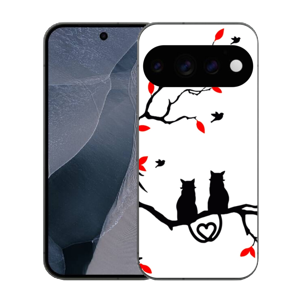 Gélový kryt mmCase na Google Pixel 11 Pro - mačacia láska