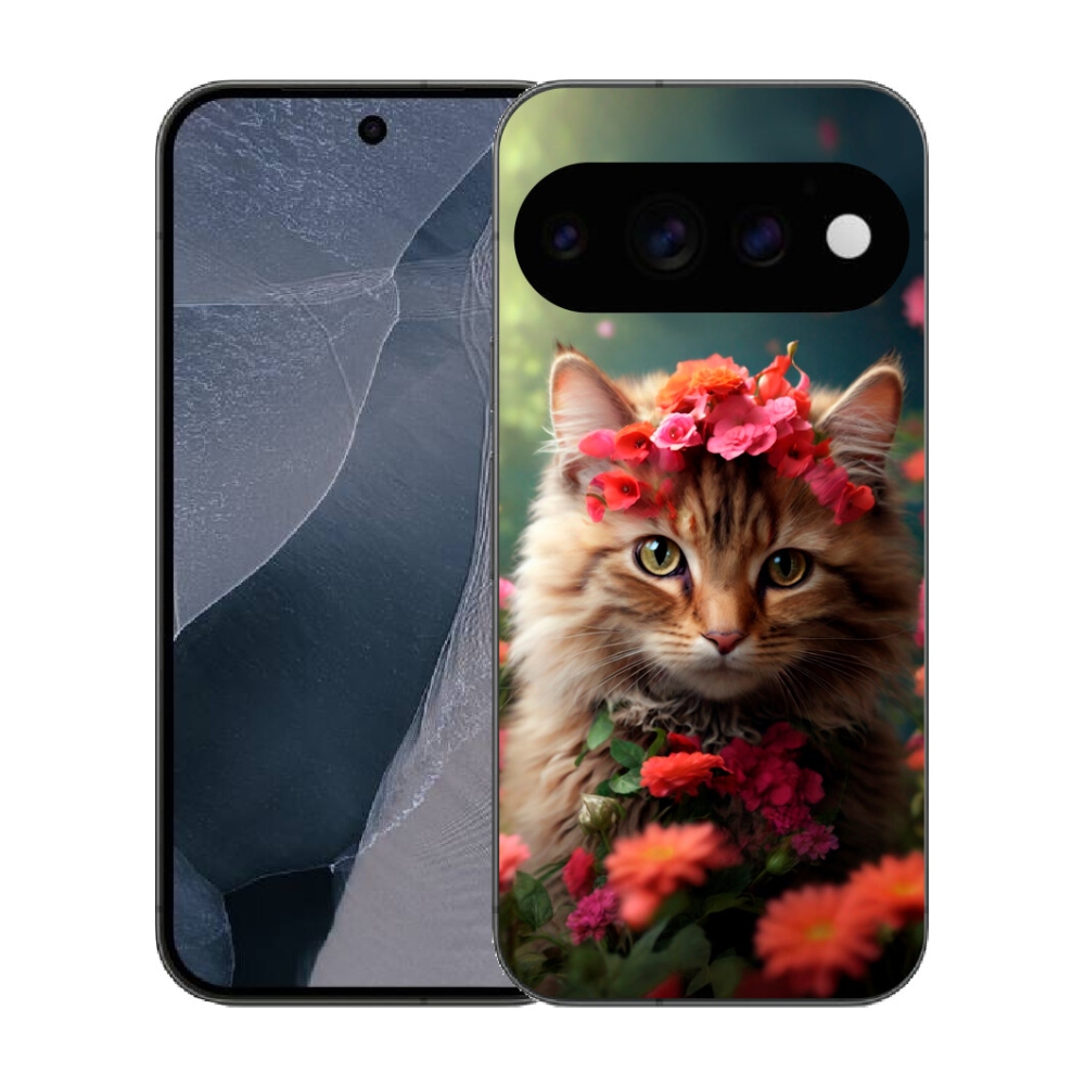 Gélový kryt mmCase na Google Pixel 11 Pro - mačacia princezná