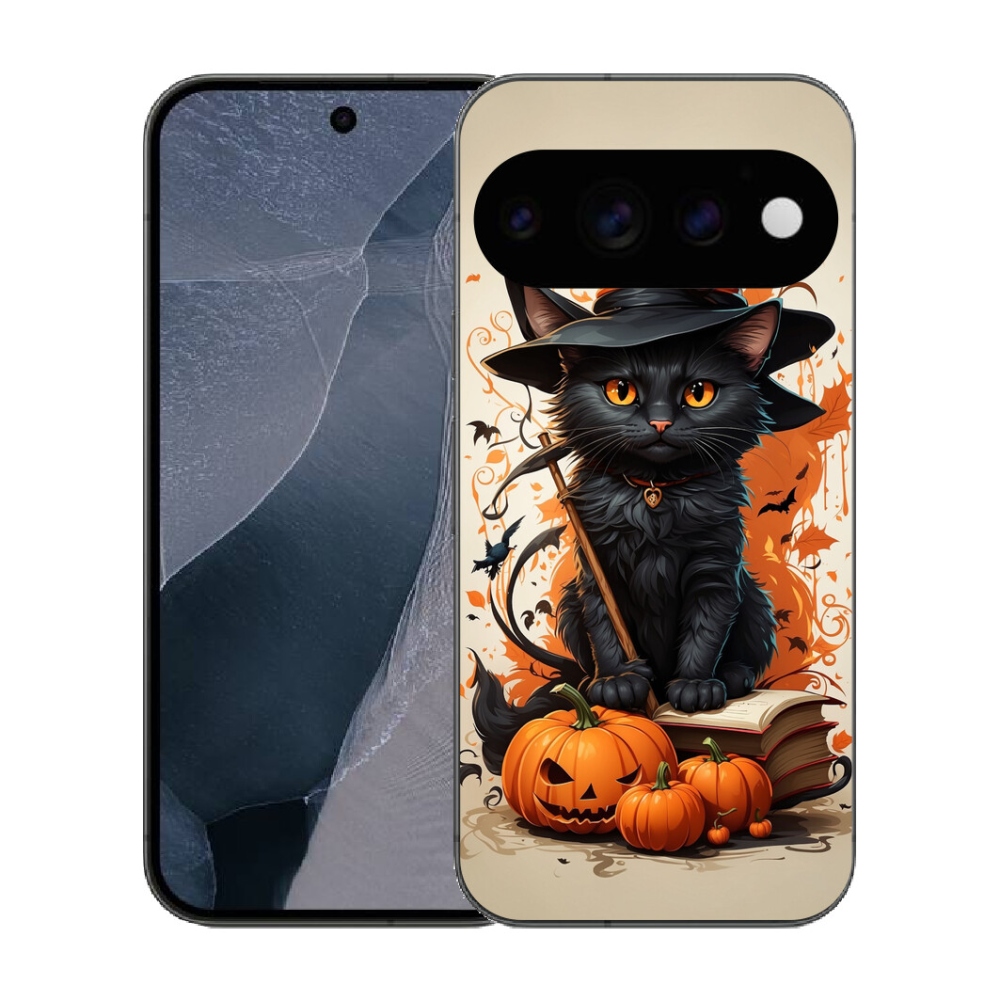 Gélový kryt mmCase na Google Pixel 11 Pro - kocúr čarodejník
