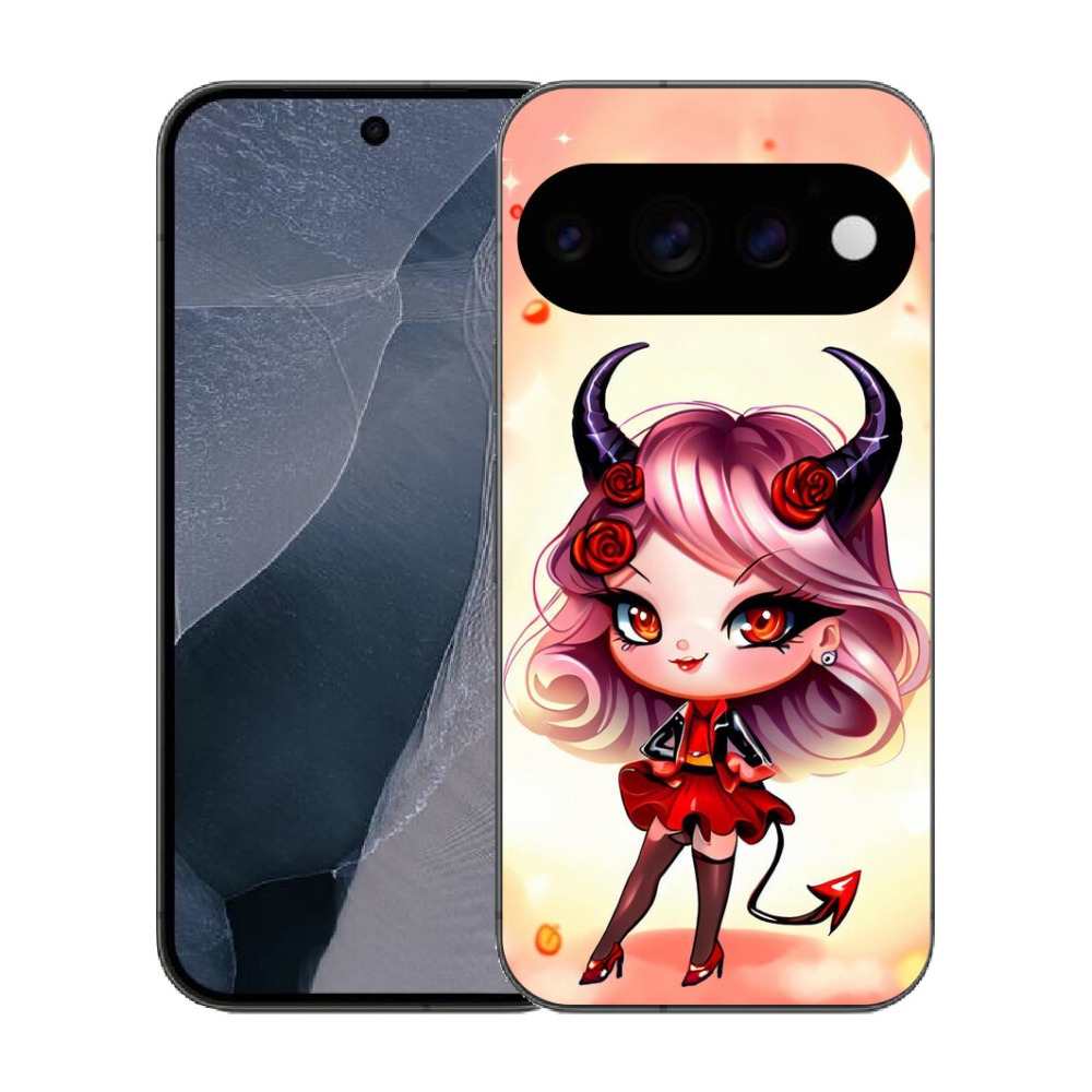 Gélový kryt mmCase na Google Pixel 11 Pro - kreslená čertica