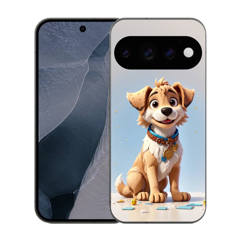 Gélový kryt mmCase na Google Pixel 11 Pro - kreslené šteňa