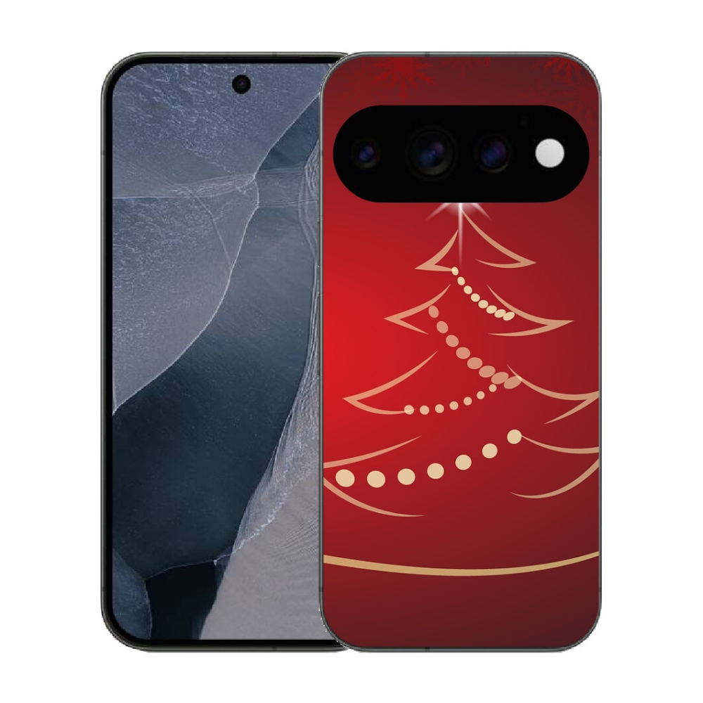 Gélový kryt mmCase na Google Pixel 11 Pro - kreslený vianočný stromček