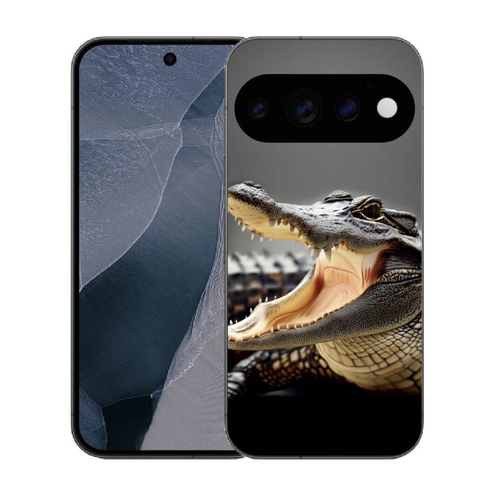 Gélový kryt mmCase na Google Pixel 11 Pro - krokodíl