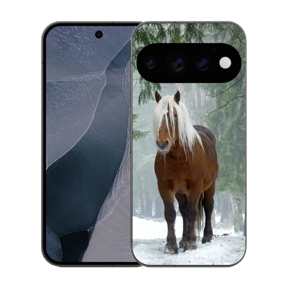 Gélový kryt mmCase na Google Pixel 11 Pro - kôň v lese