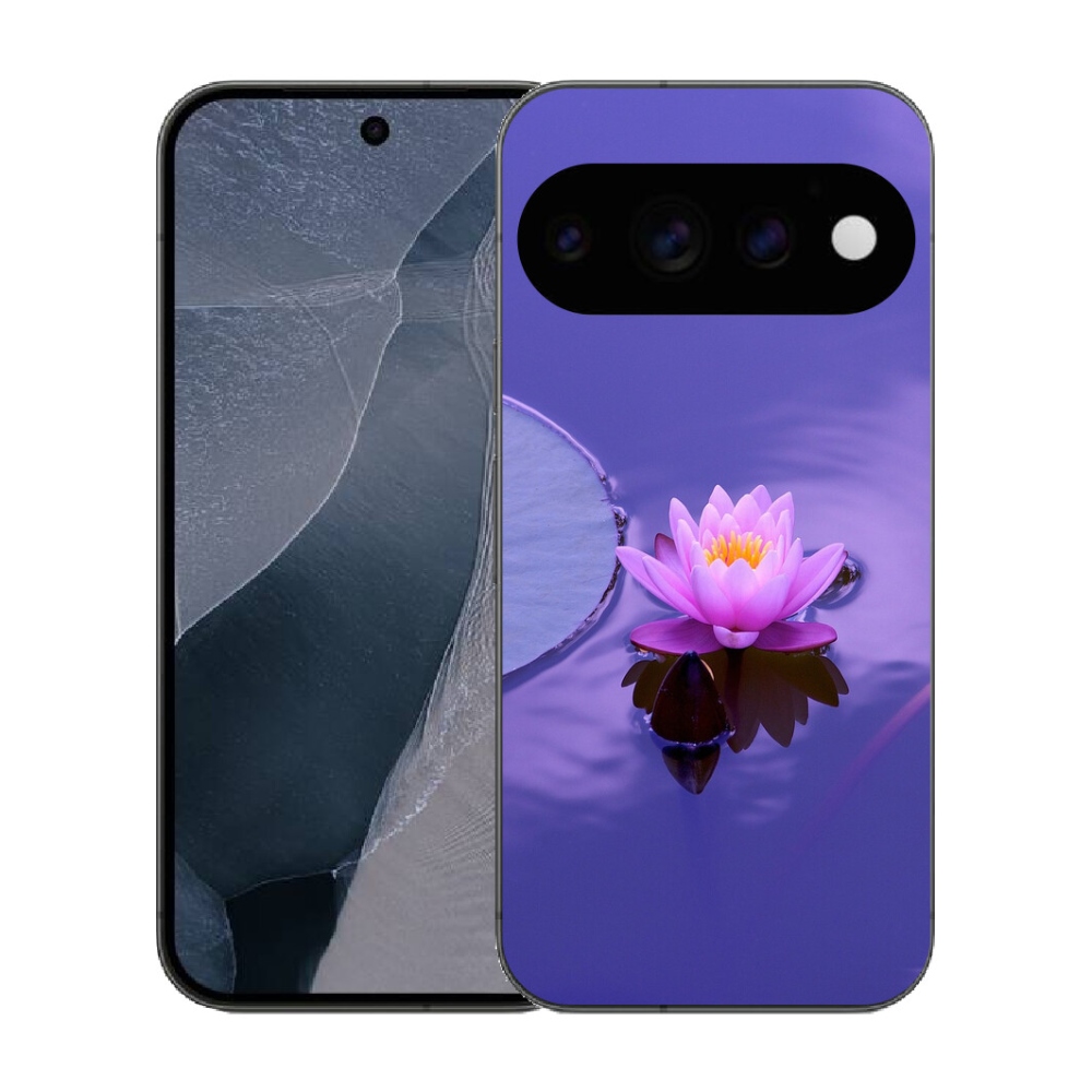 Gélový kryt mmCase na Google Pixel 11 Pro - kvet na hladine
