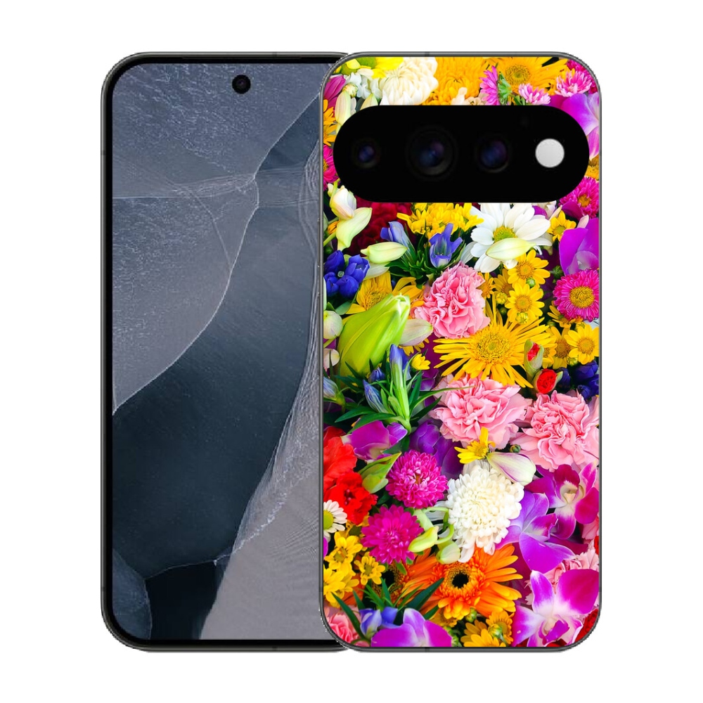 Gélový kryt mmCase na Google Pixel 11 Pro - kvety 12
