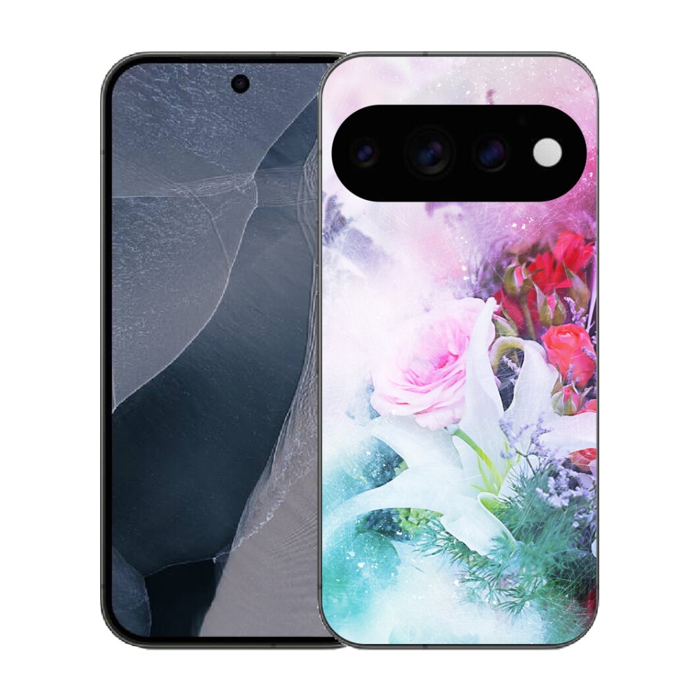Gélový kryt mmCase na Google Pixel 11 Pro - kvety 4