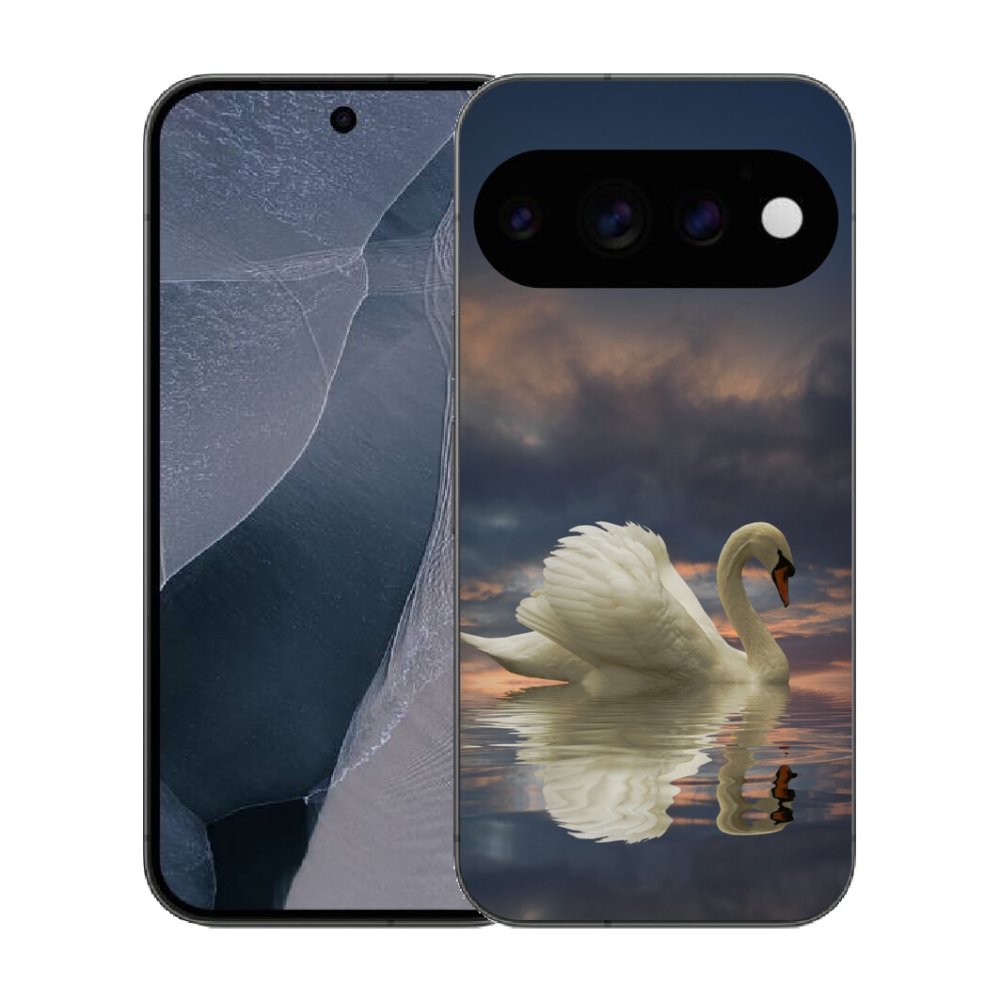 Gélový kryt mmCase na Google Pixel 11 Pro - labuť