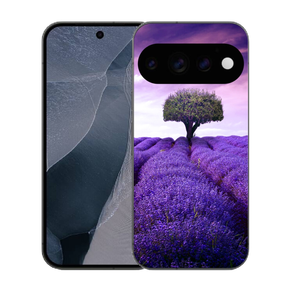 Gélový kryt mmCase na Google Pixel 11 Pro - levanduľová lúka