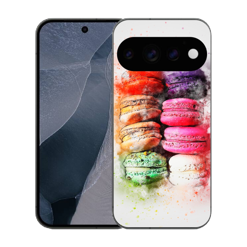 Gélový kryt mmCase na Google Pixel 11 Pro - makrónky