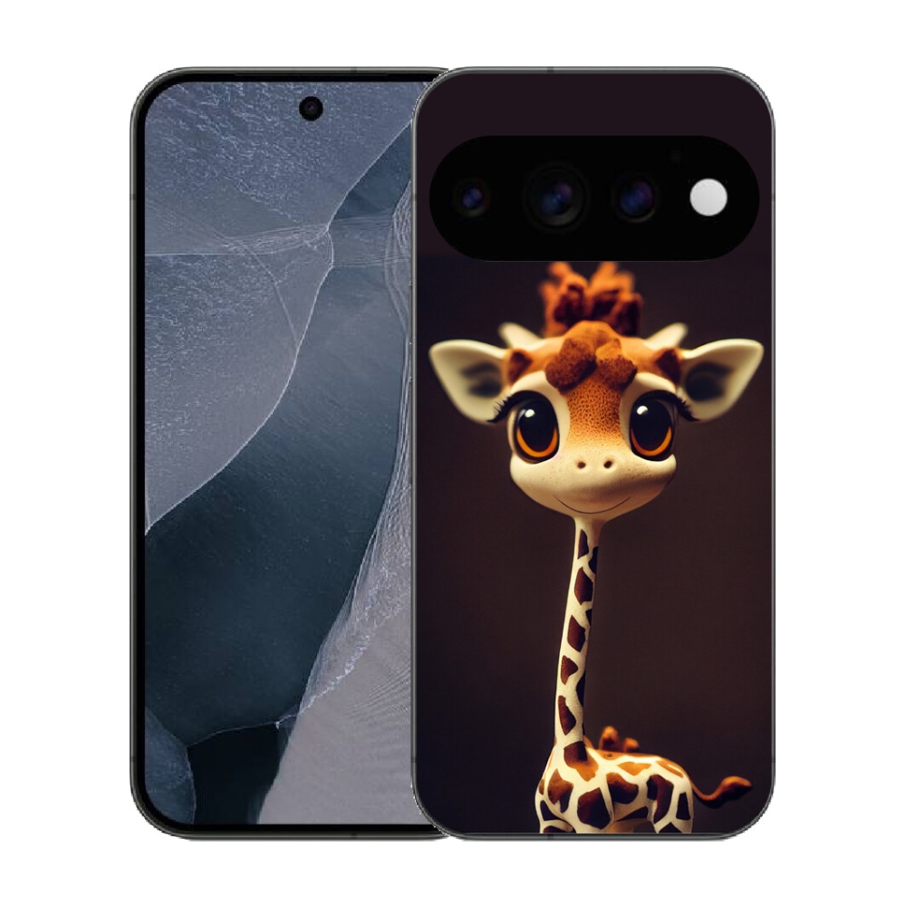 Gélový kryt mmCase na Google Pixel 11 Pro - malá žirafa