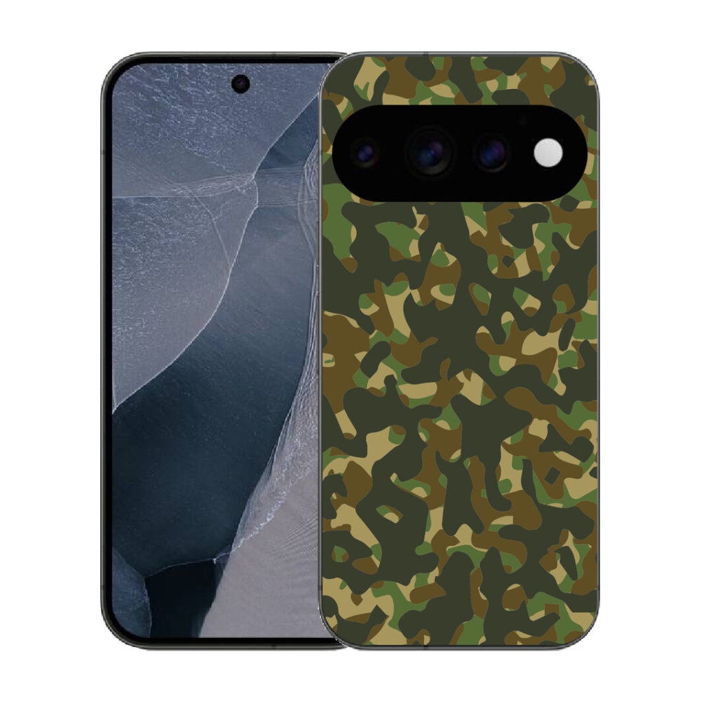 Gélový kryt mmCase na Google Pixel 11 Pro - maskáčový vzor 1