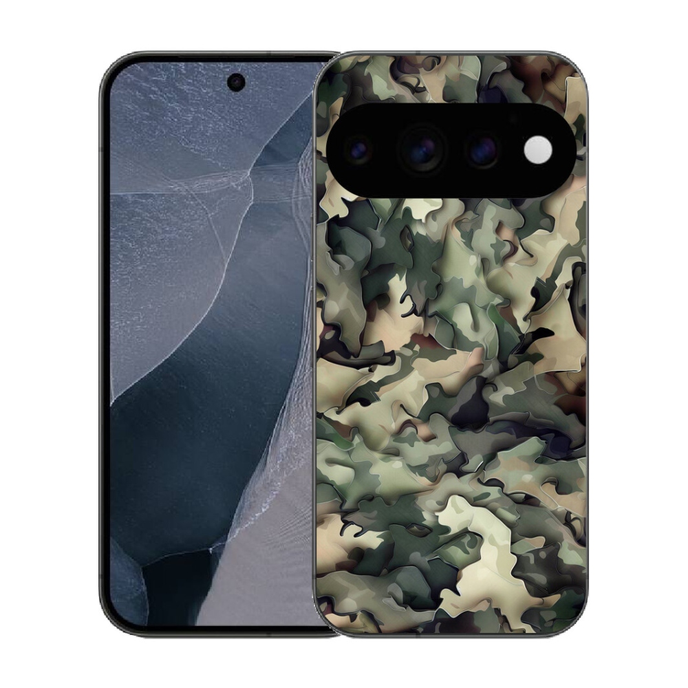 Gélový kryt mmCase na Google Pixel 11 Pro - maskáčový vzor 9