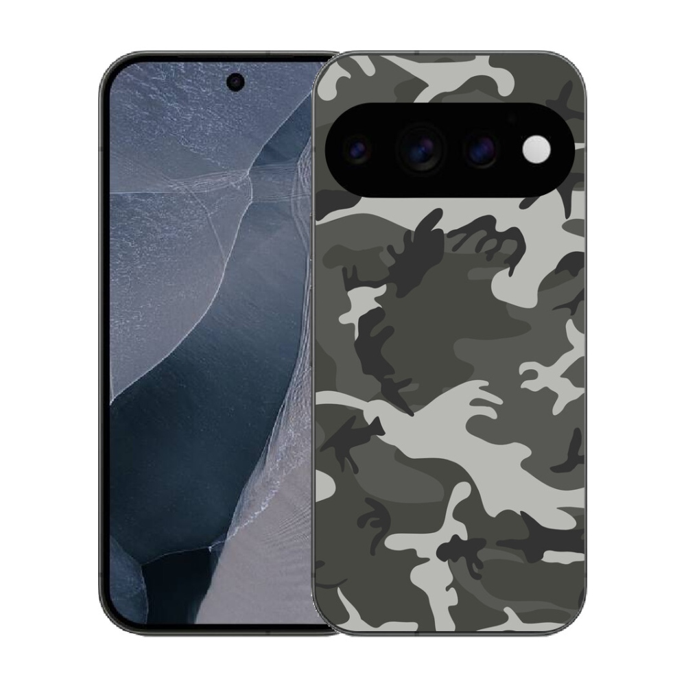 Gélový kryt mmCase na Google Pixel 11 Pro - maskáčový vzor