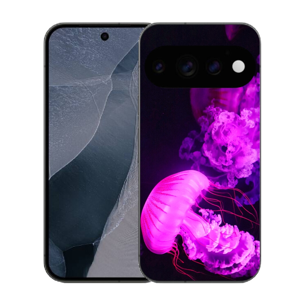 Gélový kryt mmCase na Google Pixel 11 Pro - medúza 1