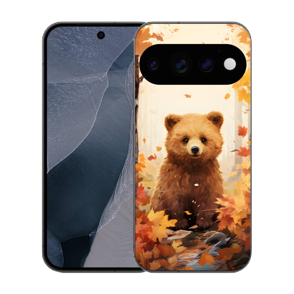 Gélový kryt mmCase na Google Pixel 11 Pro - medveď v lese